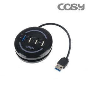 상품 이미지: USB 3.0  4포트 허브 유전원 무전원 가능 UH3006 코시 공식 판매점