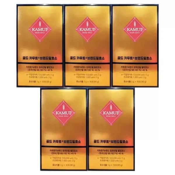 상품 이미지: 골드 카무트 효소 3g x 30포 x 5개 / 써클