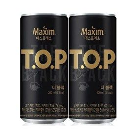 상품 이미지: 맥심 티오피더블랙 200mL 60캔