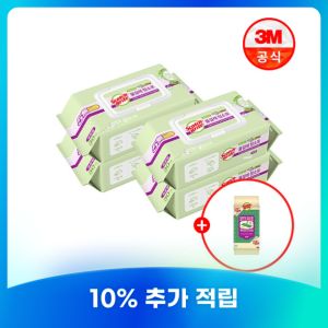 상품 이미지: 3M표준형 베이직 물걸레청소포 더블액션 30매X4팩 + PET 정전기 청소포 24매