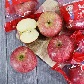 상품 이미지: 껍질 채 바로 먹는 부사 세척사과 2KG 소과  (13-17과)