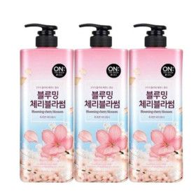 상품 이미지: 온더바디 플라워 바디워시 체리블라썸 900g 3개