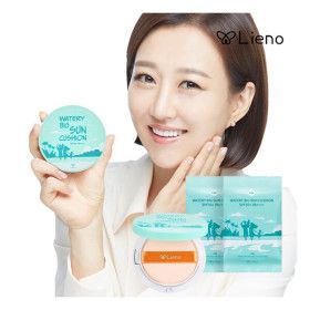 상품 이미지: 리에노 장윤정 수분듬뿍 빅 선쿠션 본품 1개 + 리필 2개