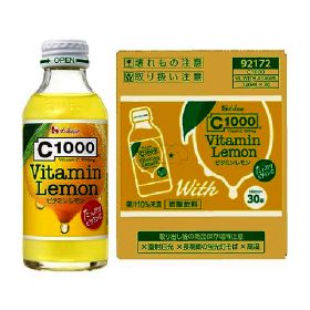 상품 이미지: 일본 하우스웰니스 C1000 비타민 레몬 140ml 30병세트