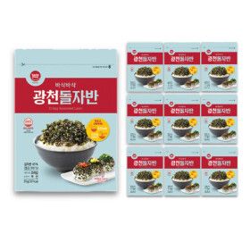 상품 이미지: 김자반 광천 돌자반 돌김자반 55g 10개