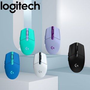 상품 이미지: 로지텍 G304 무선 게이밍 마우스 e스포츠 광학 USB 수신기 PC 노트북/데스크탑 사무실 및 게임용 인체공학