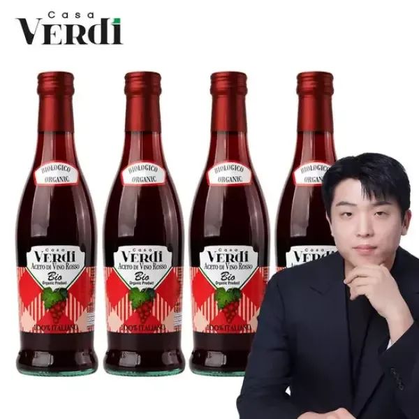 상품 이미지: 카사베르디 유기농 레드와인 비니거 500ml, 4개