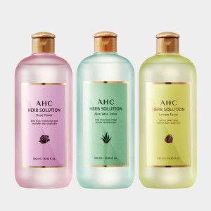 상품 이미지: AHC 허브솔루션 대용량 토너 500ml 1개(3종 중 택1)