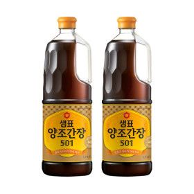 상품 이미지: 샘표 양조간장501 1.7L 2개