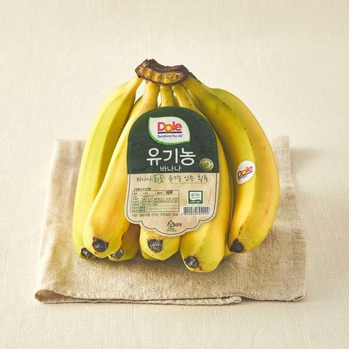 상품 이미지: 돌 유기농 인증 바나나, 1.1kg 내외, 1개