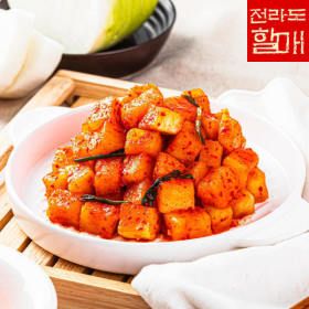 상품 이미지: (신선집중) 전라도할매 국내산 프리미엄 깍두기 2kg