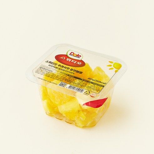 상품 이미지: 스위티오 후레쉬컷 파인애플, 400g, 1개