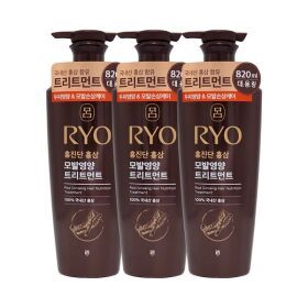 상품 이미지: 려 홍진단 홍삼 모발 영양 트리트먼트 820ml 3개