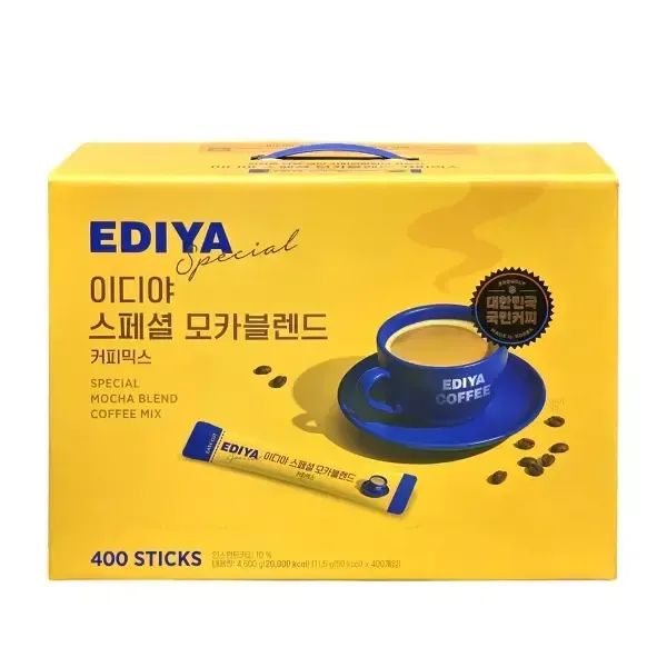 상품 이미지: 이디야커피 스페셜 모카 블렌드 11.5g 400개입 1개 (400개)