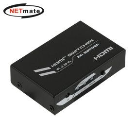 상품 이미지: 강원전자 넷메이트 4K 60Hz HDMI 2.0 2:1 선택기(리모컨) NM-PTS02