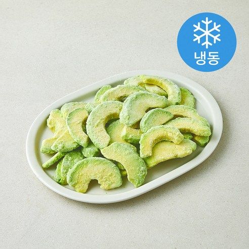 상품 이미지: 지안 페루산 아보카도 슬라이스 (냉동), 1개, 500g