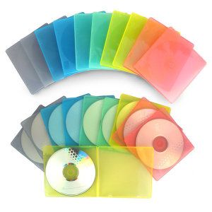 상품 이미지: CD 1P연질케이스 칼라 100장/ CD  DVD용 5mm CD케이스