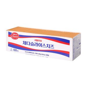 상품 이미지: 서울우유 체다 슬라이스치즈 업소용 100매 1.8kg