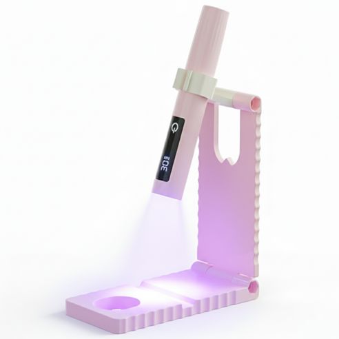 상품 이미지: 윈프로 UV 젤네일 LED램프 거치대 세트, 핑크, 1개