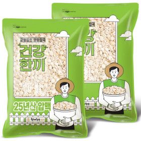 상품 이미지: 국산 늘보리 압맥 8kg (4kg+4kg) 2025년산 햇곡