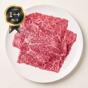 상품 이미지: 1++ No.9등급 한우 눈꽃로스구이 모듬 400g 소고기 구이용