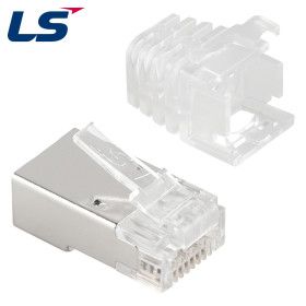 상품 이미지: LS전선 LS전선 CAT.6 6A STP RJ-45 Snap 플러그 100개 LS-MP-SC-RJ45-EZ-C WINIT