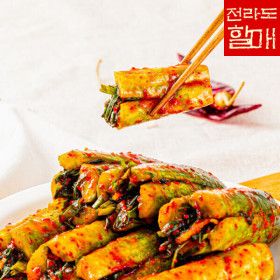 상품 이미지: 전라도할매 국내산 원재료로 주문 즉시 제조하는 프리미엄 오이부추김치  2kg