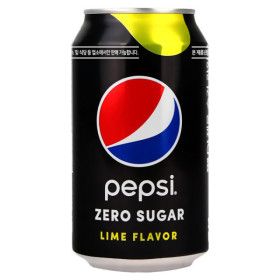 상품 이미지: 롯데 펩시 제로 슈거 라임향 355ml x 48캔 음료수 업소용
