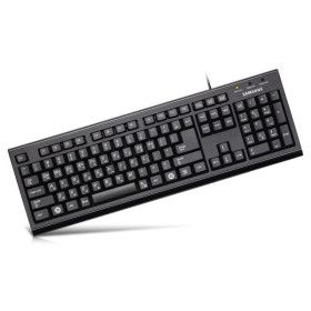 상품 이미지: 삼성 전자 정품 유선 키보드 블랙 USB 멤브레인 기본형 106키 컴퓨터 PC