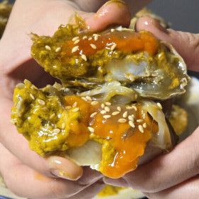 상품 이미지: 오직꽃게 연평도 몽당꽃게 간장게장 2kg 암꽃게 알배기 국내산 꽃게장