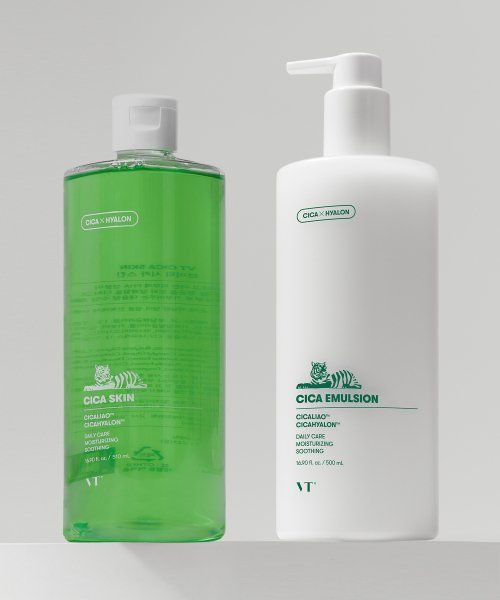 상품 이미지: VT 시카 대용량 기초세트 (스킨510ml+에멀전500ml)