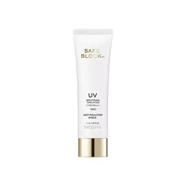 상품 이미지: [미샤] 세이프블록 RX 브라이트닝 톤업 선크림 SPF50＋/PA＋＋＋＋ 50ml