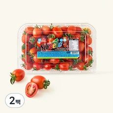 상품 이미지: 스윗토 스테비아 대추방울토마토, 1.2kg, 2팩