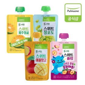 상품 이미지: 풀무원 풀스키친 스위트 애플망고제주청귤플럼청포도 주스 4종 40개 골라담기