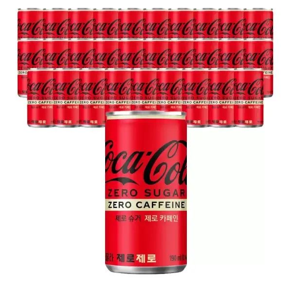 상품 이미지: 코카콜라 제로제로, 190ml, 30개