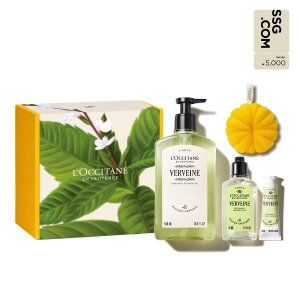 상품 이미지: (신세계강남점)기프트단독 버베인 샤워 젤 500ml 세트(+상품권+디럭스 2종+샤워볼) (버베나)