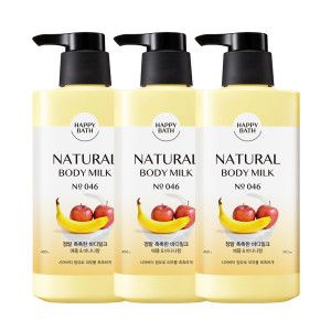 상품 이미지: 해피바스 정말 촉촉한 바디밀크 로션 400g 3개