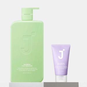 상품 이미지: 제이숲 카밍세라 청소년 샴푸 약산성 1000ml + 실크케라틴 워터팩2X 30g