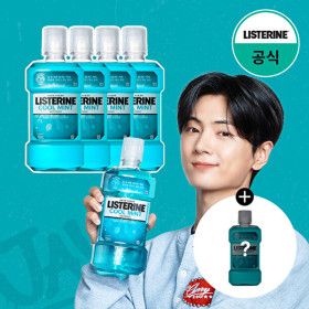 상품 이미지: 리스테린 쿨민트250ml증정 리스테린 쿨민트 750ml x4