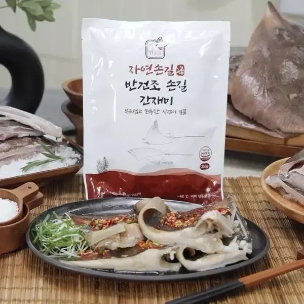 상품 이미지: 자연손길 국내산 반건조 손질간재미 250g×14팩