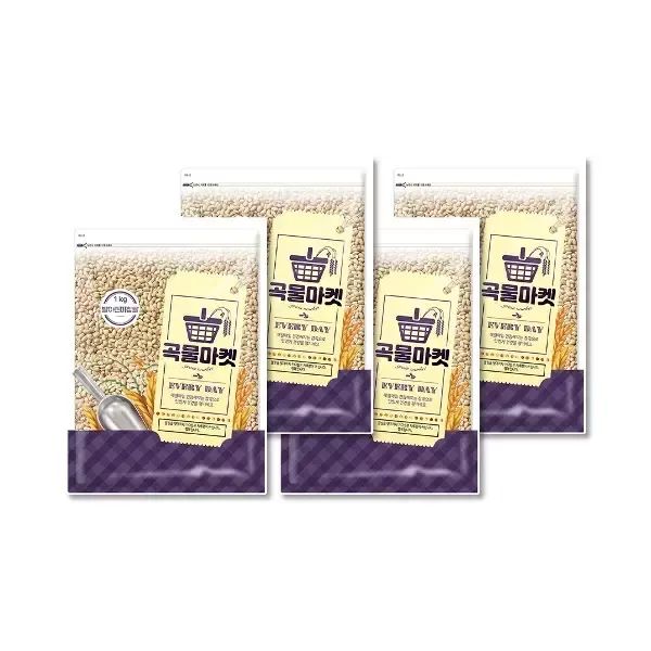 상품 이미지: 곡물마켓 발아현미찹쌀1kg x 4