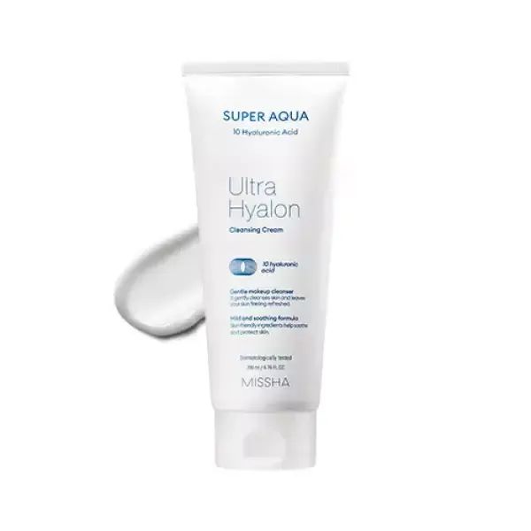 상품 이미지: [미샤] 수퍼 아쿠아 울트라 히알론 클렌징 크림 200ml