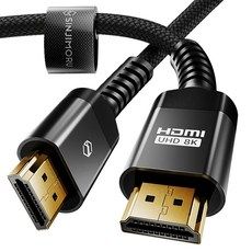 상품 이미지: 신지모루 3중차폐 HDMI 2.1v 8K UHD 케이블 ULTRA HIGH SPEED, 1개, 1m