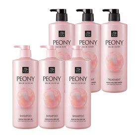 상품 이미지: 미쟝센 펄샤이닝 피오니향 샴푸/트리트먼트 1000ml 3개