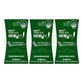 상품 이미지: BNR17 다이어트 유산균 비에날씬 400mg x 60캡슐 3개 -