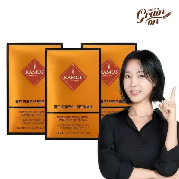 상품 이미지: 그레인온 골드 카무트효소 3개월분 (3g x 90포)