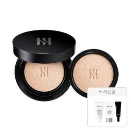 상품 이미지: 헤라 블랙쿠션 파운데이션 본품15g+리필15g 17N1, 1개+증정(UV프로텍터 멀티디펜스 SPF50+PA4+ 15ml+리프레싱 클렌징 폼 50g+스컬프트 립 컨실러 0.4g 각 1개 (총 3개)