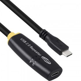 상품 이미지: USB C to C 타입 연장케이블 10m CBL-203CMCF-10P