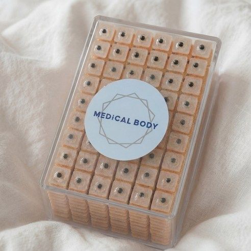 상품 이미지: 메디컬바디 귀 지압 패치 붓기 귀침 스티커 이침 지압 혈자리 이혈 패치 600매, 스킨, 1개