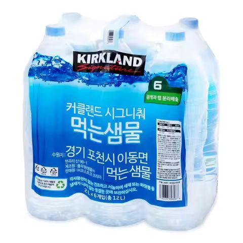 상품 이미지: 코스트코 커클랜드 먹는샘물 생수 2L x 6개